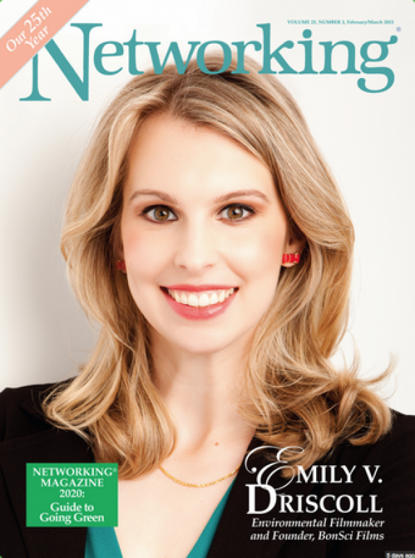 Bonsci Films News Director Emily Driscoll featured in Networking Magazine